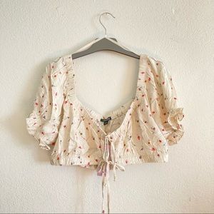 Wild fable floral blouse